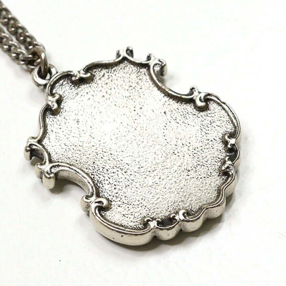 CHANEL Silver Logo Necklace - Picture 4 of 6